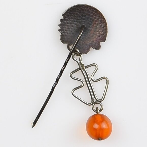 Amber Druskininkai Lithuania stick pin - Picture 4 of 4